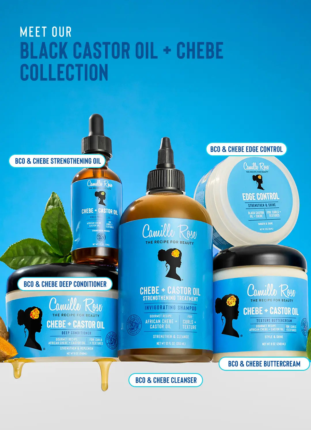 Black Castor Oil Essence Pure Strengthening Oil